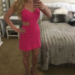 Naven Cutout Dress | 0, XS | Pink